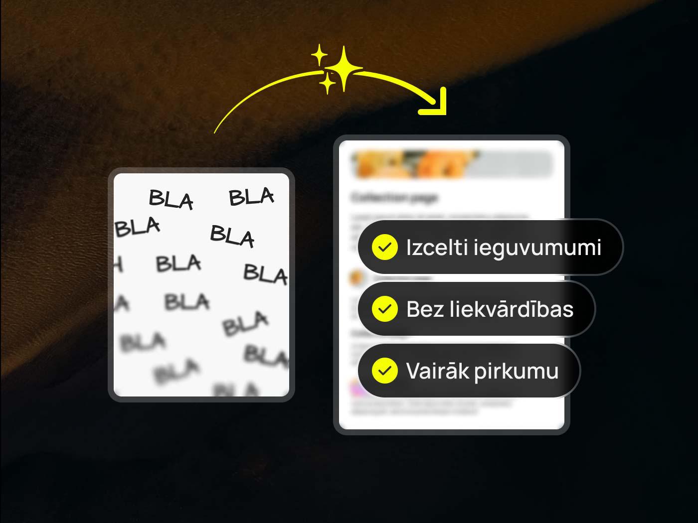 Conversion focused copywriting